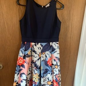 ☀️Dressbarn Floral Skater Dress